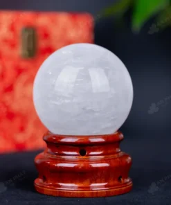 Quả Cầu Phong Thủy Đá Thạch Anh Trắng - 0,84Kg - M0606084