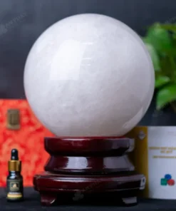 Quả Cầu Phong Thủy Đá Thạch Anh Trắng - 10,31Kg - M06061031