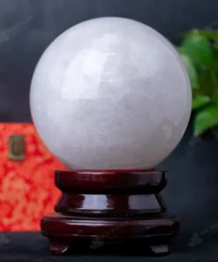 Quả Cầu Phong Thủy Đá Thạch Anh Trắng - 10,31Kg - M06061031