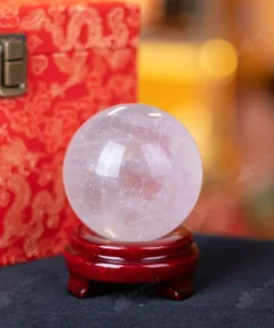 Quả Cầu Phong Thủy Đá Thạch Anh Trắng - 0,67Kg - M2608067