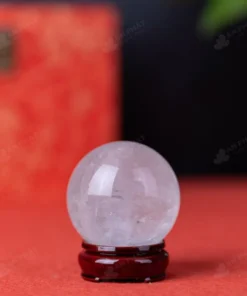 Quả Cầu Phong Thủy Đá Thạch Anh Trắng - 0,42Kg - M2824042