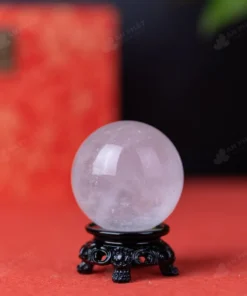 Quả Cầu Phong Thủy Đá Thạch Anh Trắng - 0,42Kg - M2824042