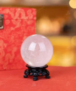 Quả Cầu Phong Thủy Đá Thạch Anh Trắng - 0,56Kg - M2824056