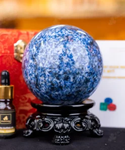 Quả Cầu Sodalite Xanh Nước Biển - 1,19kg - M0555119