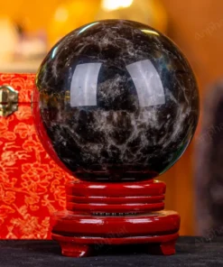 Quả Cầu Phong Thủy Đá Thạch Anh Đen - 4,4kg - M038344