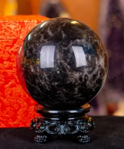 Quả Cầu Phong Thủy Đá Thạch Anh Đen - 4,4kg - M038344