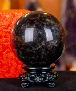 Quả Cầu Phong Thủy Đá Thạch Anh Đen - 4,4kg - M038344