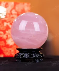 Quả Cầu Phong Thủy Đá Thạch Anh Hồng - 0,51kg - M1479051