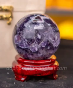 Qủa Cầu Đá Thạch Anh Tím - 0,7kg M25982