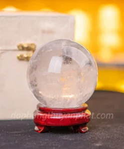 Quả Cầu Phong Thuỷ Thạch Anh Trắng 1.2kg - M08894