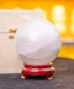 Quả Cầu Phong Thuỷ Thạch Anh Trắng 1,87kg - M06068