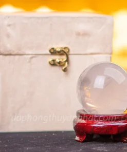 Quả Cầu Phong Thuỷ Thạch Anh Trắng 0.5kg - 7cm - M08892