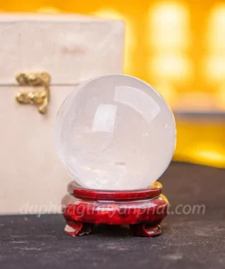 Quả Cầu Phong Thuỷ Thạch Anh Trắng 0.97kg - M08893