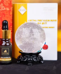 Quả Cầu Phong Thủy Đá Thạch Anh Trắng - 0,26Kg - M2816026