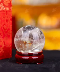Quả Cầu Phong Thủy Đá Thạch Anh Trắng - 0,26Kg - M2816026
