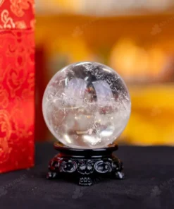 Quả Cầu Phong Thủy Đá Thạch Anh Trắng - 0,26Kg - M2816026