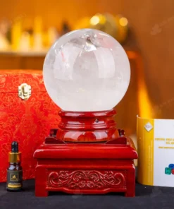 Quả Cầu Phong Thủy Đá Thạch Anh Trắng - 4,04Kg - M2908404