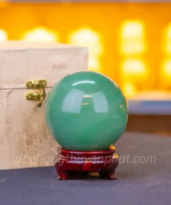 Quả Cầu Thạch Anh Xanh - Fluorite Xanh 1.4kg - 10cm M05497