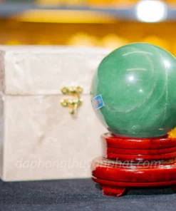 Quả Cầu Thạch Anh Xanh - Fluorite Xanh - 1,94kg - 10cm M05491