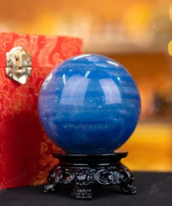 Quả Cầu Thạch Anh Xanh Nước Biển - 0,75kg - M2818075