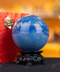 Quả Cầu Thạch Anh Xanh Nước Biển - 1,03kg - M2818103