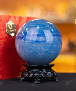 Quả Cầu Thạch Anh Xanh Nước Biển - 1,03kg - M2818103