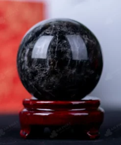 Quả Cầu Phong Thủy Đá Thạch Anh Đen - 0,67kg - M2602067