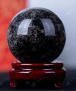 Quả Cầu Phong Thủy Đá Thạch Anh Đen - 0,7kg - M260207