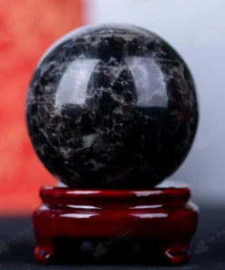 Quả Cầu Phong Thủy Đá Thạch Anh Đen - 0,72kg - M2602072