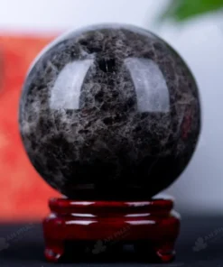 Quả Cầu Phong Thủy Đá Thạch Anh Đen - 1,47kg - M2602147
