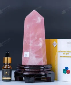 Trụ Đá Thạch Anh Hồng - 0,8kg - M279408