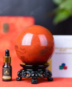 Quả Cầu Ngọc Bích Đỏ - 1,82kg - M0210182