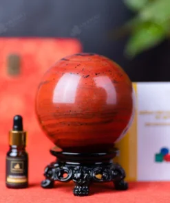 Quả Cầu Ngọc Bích Đỏ - 2,06kg - M0210206