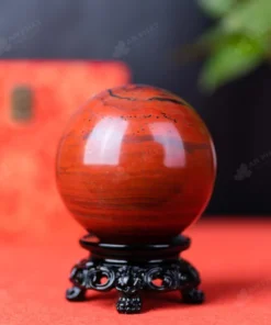 Quả Cầu Ngọc Bích Đỏ - 2,06kg - M0210206