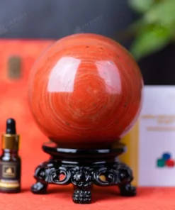 Quả Cầu Ngọc Bích Đỏ - 3,05kg - M0210305