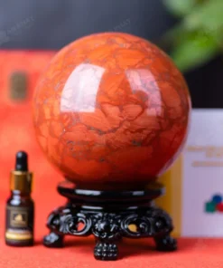 Quả Cầu Ngọc Bích Đỏ - 3,52kg - M0210352