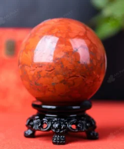 Quả Cầu Ngọc Bích Đỏ - 3,52kg - M0210352