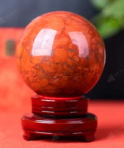 Quả Cầu Ngọc Bích Đỏ - 3,52kg - M0210352