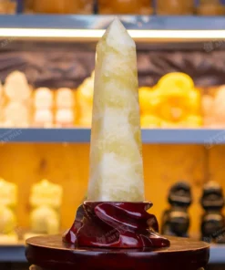 Trụ thạch anh vàng | trụ đá thạch anh vàng 2.11kg