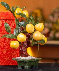 Cây Đào Đá Ngọc Hoàng Long 9 Quả 016-049DN-9