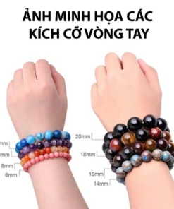 Vòng Tay Mã Não Vàng 1A 14 Ly 079-0351A-14