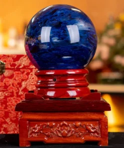 Quả Cầu Đá Núi Lửa Xanh Nước Biển - 2,5kg - M290725