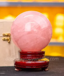 Quả Cầu Thạch Anh Hồng 4A 3,24kg - M14792