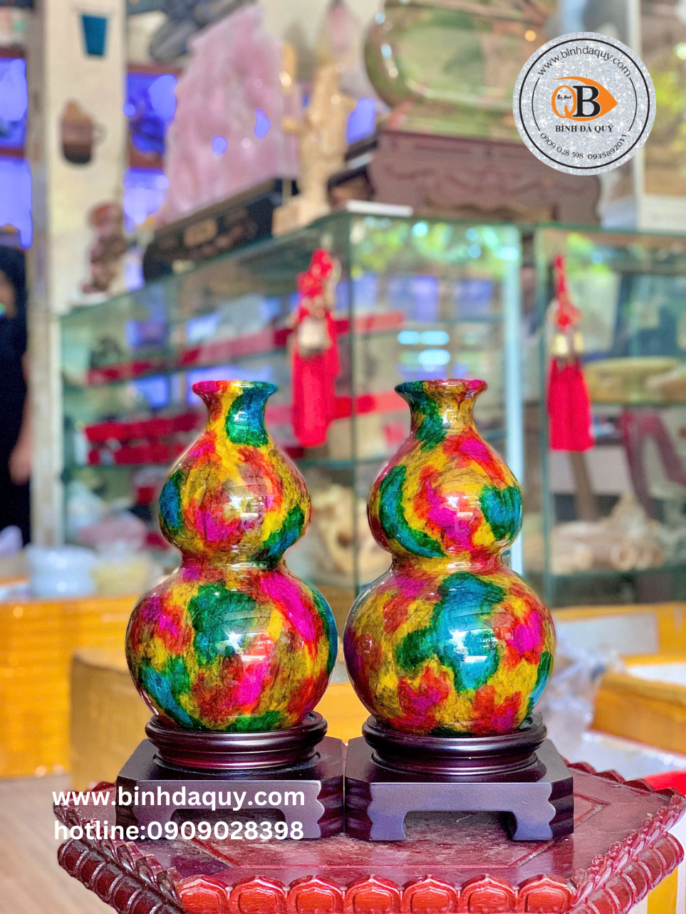 CẶP HỒ LÔ TỨ QUÝ ĐÁ LÔNG CÔNG