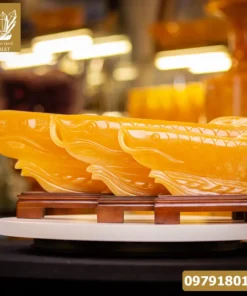 Cá Rồng Ngọc Onyx Vàng Tự Nhiên - M1669