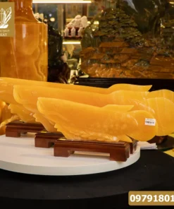 Cá Rồng Ngọc Onyx Vàng Tự Nhiên - M1669