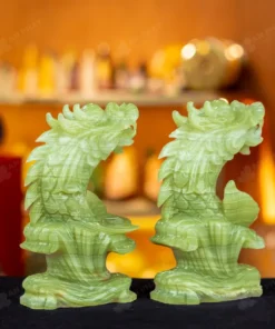 Cặp Cá Chép Hóa Rồng Onyx Xanh - 20cm - M2862374