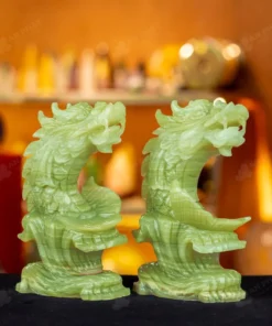 Cặp Cá Chép Hóa Rồng Onyx Xanh - 20cm - M2862374