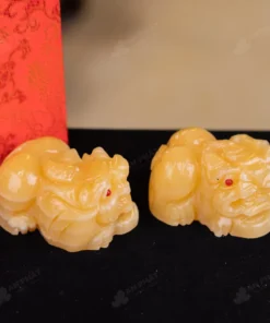 Cặp Tỳ Hưu Ngọc Hoàng Long 8cm - M285107