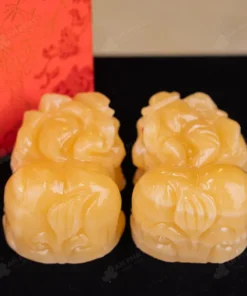 Cặp Tỳ Hưu Ngọc Hoàng Long 8cm - M285107